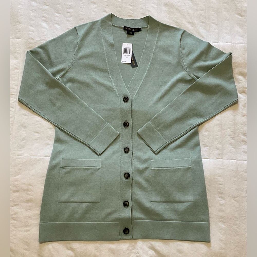 NWT Pendleton Button-up Cardigan Sweater, size: small